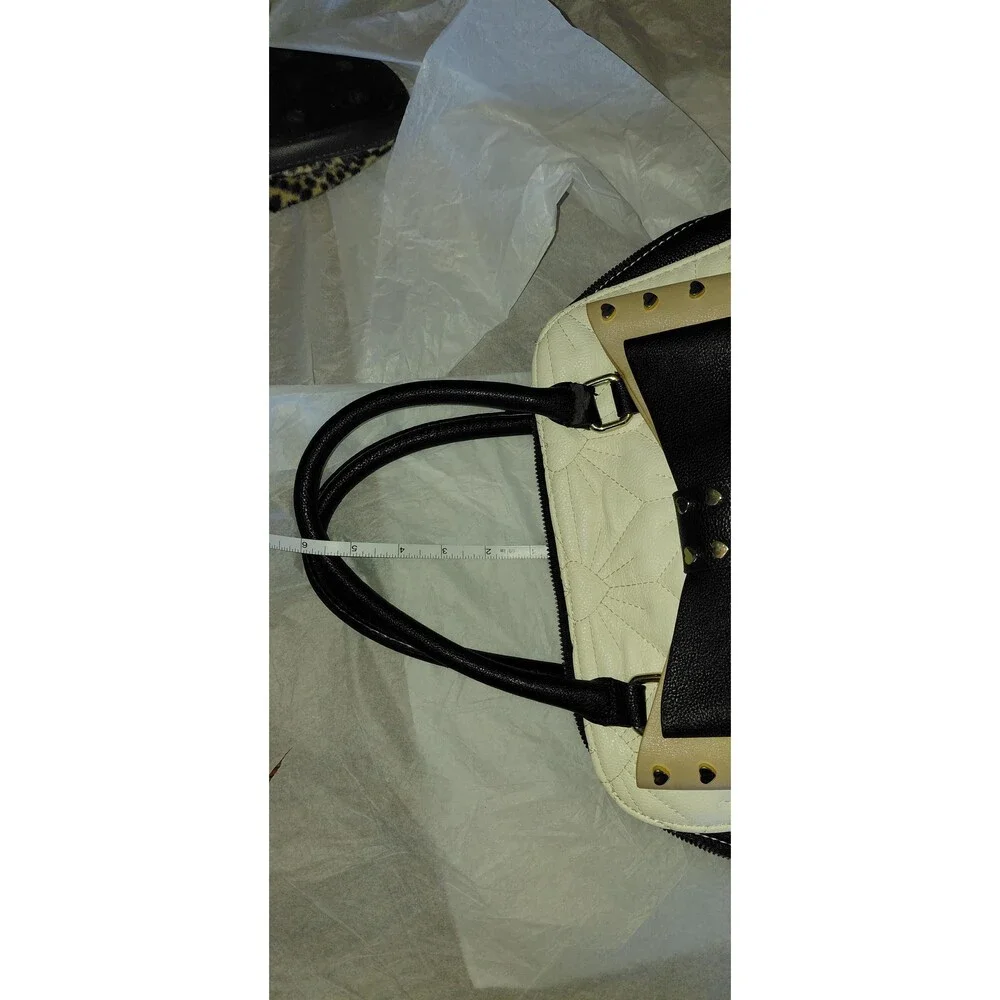 NWOT Furla FRIDA calf Leather Satchel, Dust Bag, Rare, Msrp $548 MINT - Picture 4 of 12
